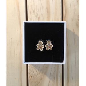 3/$15 Gingerbread Man Earrings